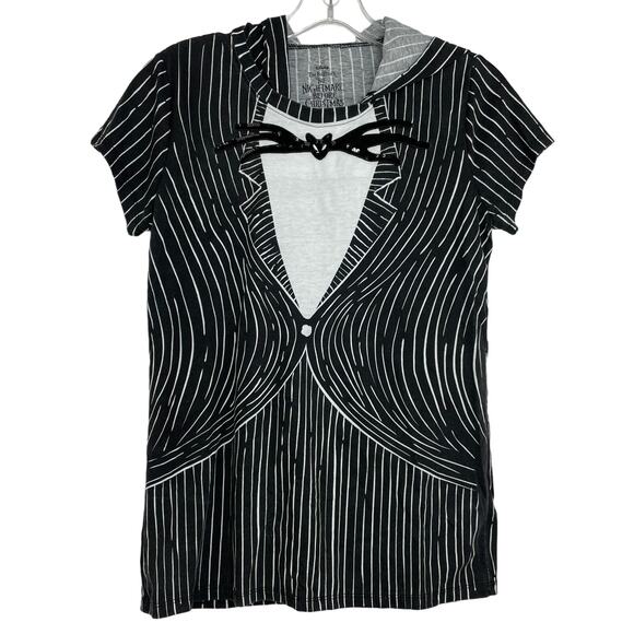 Disney Nightmare Before Christmas hoodie t-shirt Medium 7/9 - Picture 1 of 7